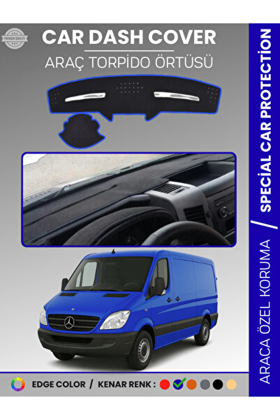 e-biz غطاء لوحة القيادة لمرسيدس سبرينتر W906 (2006-2018) - حماية فاخرة للوحة ...