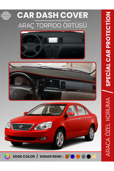 e-biz Geely Fc (2008-2012) Dashboard Cover Front Chest Dashboard Protection F...