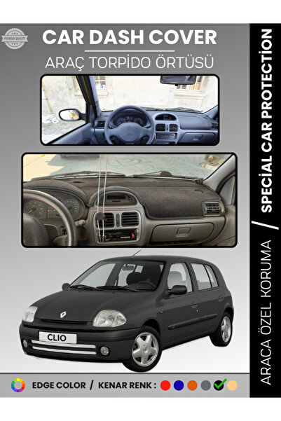 e-biz Renault Clio 2 Screened (2001-2012) Dashboard Cover Front Chest Protect...