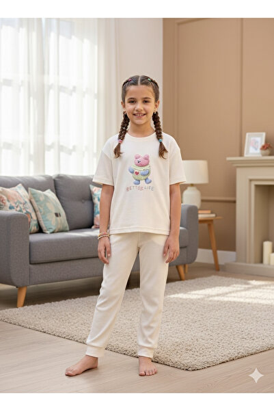 1000Nar Girls' tracksuit with a modern design, comfortable for children