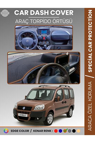 e-biz غطاء صندوق السيارة الأمامي لسيارة فيات دوبلو (2000-2008) بدون وسائد هوا...