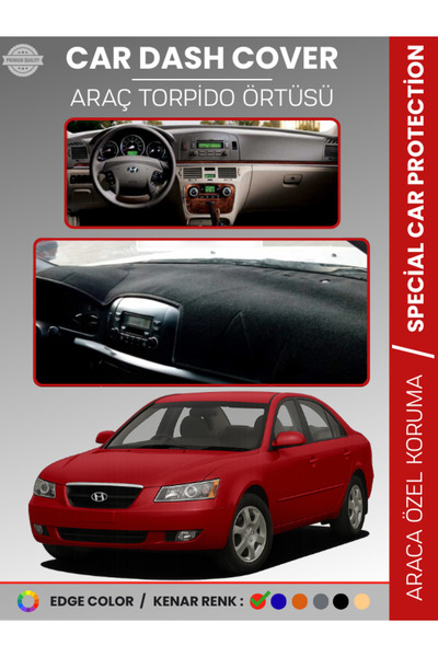 e-biz غطاء صندوق السيارة الأمامي لهيونداي سوناتا (2004-2007) - متوافق تمامًا ...