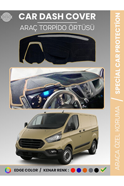 e-biz Ford Transit Custom (2012-2020) Dashboard Cover Front Chest Protection ...