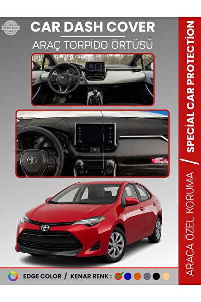 e-biz غطاء لوحة القيادة لتويوتا كورولا (2019+) طراز E210 مع حماية لوحة القياد...