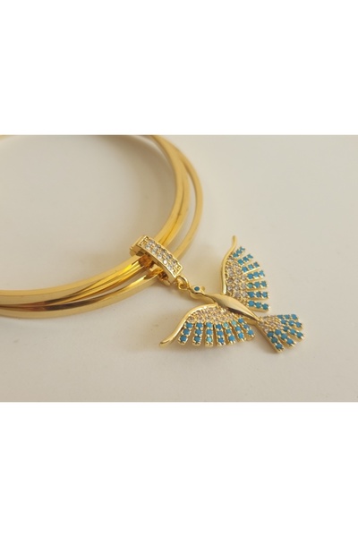 Anatolia Phoenix Bird Steel Triple Ajda Bracelet