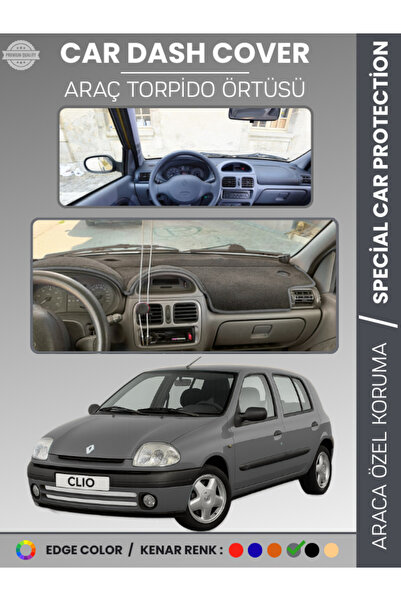 e-biz Renault Clio 2 Screened (2001-2012) Dashboard Cover Front Chest Protect...