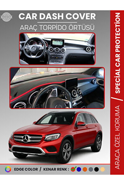 e-biz غطاء لوحة التحكم في السيارة مرسيدس GLC (2015-2020) لحماية لوحة التحكم، ...