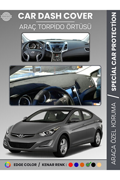 e-biz Hyundai̇ Elantra (2011-2017) Dashboard Cover Front Chest Vehicle-Specif...