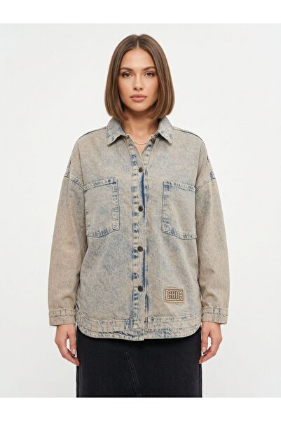 OEM Acid Wash denim jacket