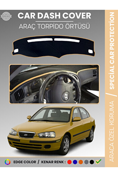 e-biz غطاء لوحة التحكم الأمامية لسيارة هيونداي إلانترا (1997-2006) H سجاد مخص...