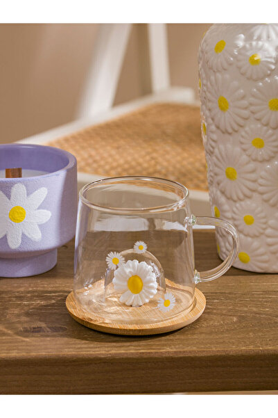 LC Waikiki Rmz Gi̇yi̇m Farkiyla Flower Ba Printed Am Glass 300 ml