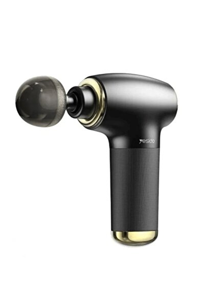 Yesido Πιστόλι μασάζ, 4 επίπεδα ταχύτητας, 3200 σ.α.λ., 1500mAh, Yesido, Μαύρο