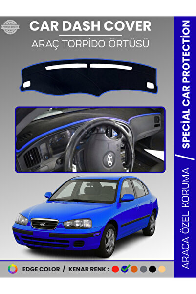 e-biz غطاء لوحة التحكم الأمامية لسيارة هيونداي إلانترا (1997-2006) H سجاد مخص...