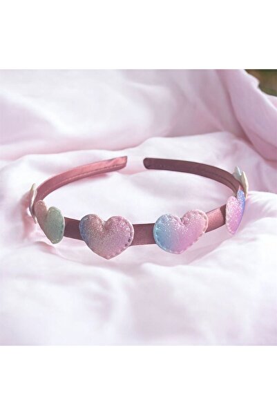 The Cloudish Shop Tiara pentru bebelusi copii culori pastelate roz cu figuri ...