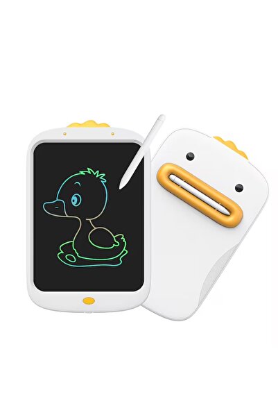 zyteq LCD Tablet for Kids, 12 inch, Duck Shape, Shockproof, White