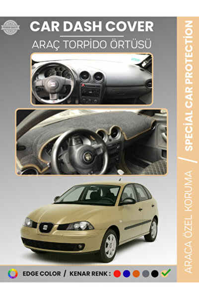 e-biz غطاء لوحة التحكم لسيارة SEAT IBIZA (2001-2008) Ha سجاد oruma، ملاءمة كا...