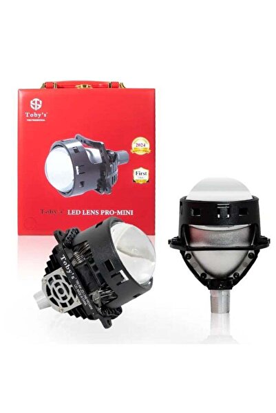 TOBYS Toby’s Lens Pro-Mini 2.5 Inch Bi-LED Projector Headlight 90W/Pair 6000K...