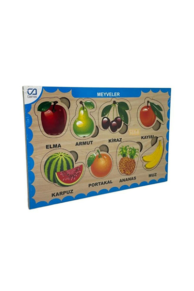 MATMEL 4 قطع من الفواكه الخشبية المزيلة للسموم. مجموعة