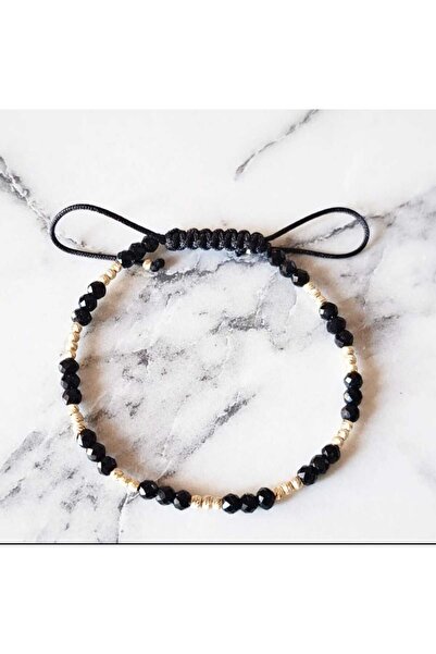 Handmade Unisex bracelet with fine 14k gold elements