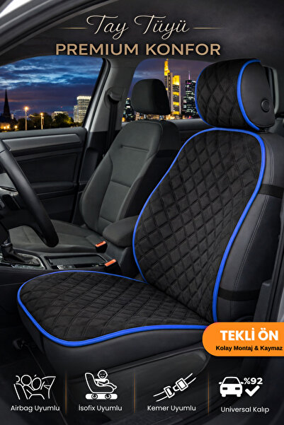 e-biz Car Seat Cover Thai Feather 4-Layer Cushion Single Front - Anti-Sweat, ...