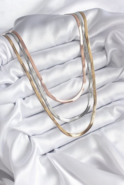 cleovibe 316L Steel Mix Color Italian Chain Model Women's Necklace