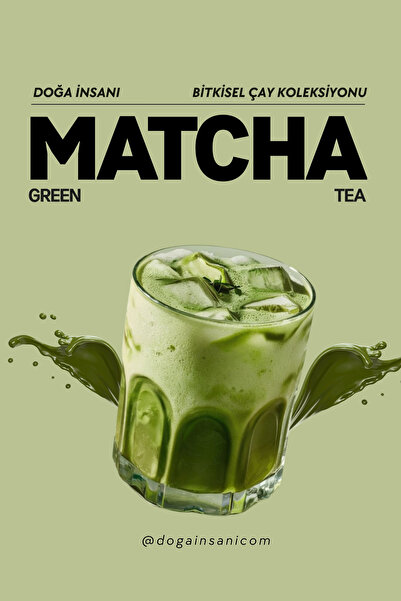 Doğa İnsanı Matcha Green Tea Karışık Bitkisel | Toz Form | Zenginleştirilmiş ...
