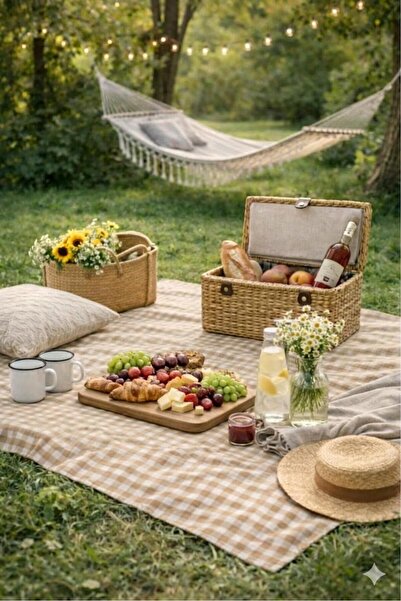 SUNDOKU HOME Zefir 170x170 cm Büyük Boy Masa Örtüsü – Balkon, Mutfak ve Pikni...