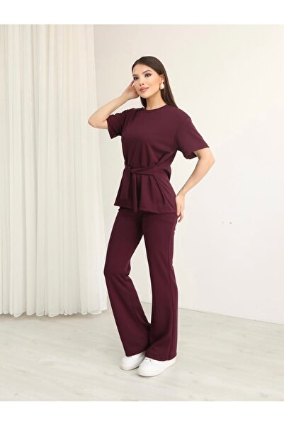 Mazelf Baby&Kids Wear Modal Sets of Spanish Long Pants with Belt