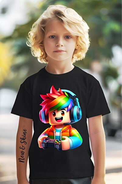 sor sign Roblox Printed t-shirt for kids, plus size