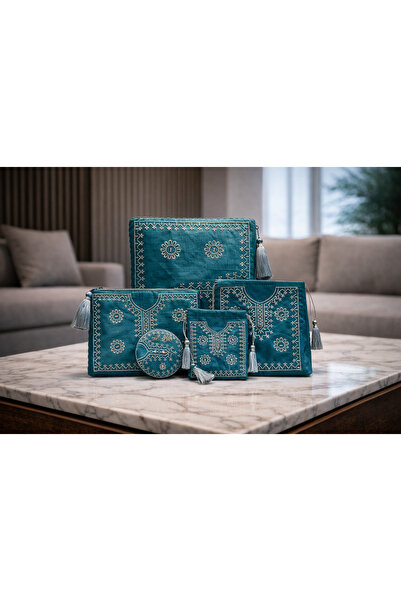 Generic (Unbranded) Luxury Heritage Organizer and Accessory Set (5 pieces) - ...