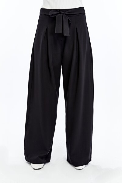 sehatex Women's Belted Comfortable Cut Pants