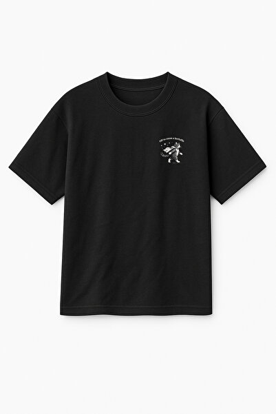 Altair Tr Oversized Unisex Off to Cause Kerfuffle Printed T-Shirt Tee Shirt