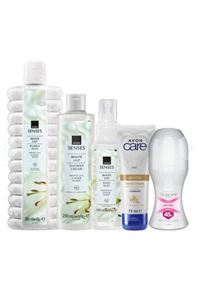 AVON Гига Комплект Бяла лилия