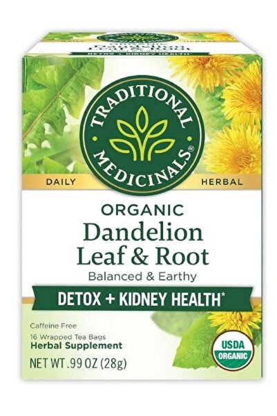 TRADITIONAL MEDICINALS أكياس شاي أوراق وجذور الهندباء