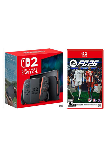 Nintendo Switch 2 + Ns2 FC26 FİFA26 ( İthalatçı Garantili)