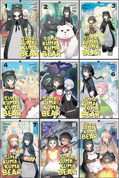 Kayıp Kıta Yayınları Kuma Kuma Kuma Bear Manga Seti - Kumanano