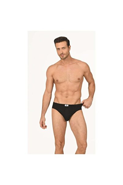 NBB Men's black 6-pack briefs