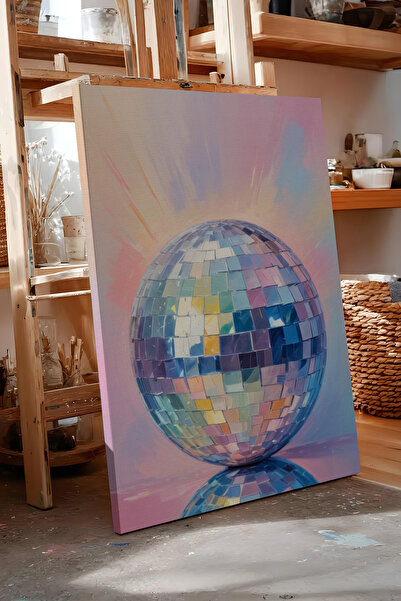 Zestia Minge de discotecă pentru pictură pe pânză – Seria Premium Pastel Stră...