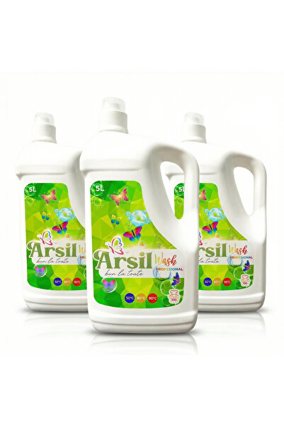 Arsil Wash Detergent lichid de rufe 3x5L – Formulă de curățare premium