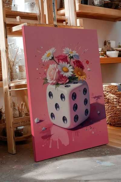 Zestia Πίνακας σε καμβά Floral Zar Premium Σειρά Αρ. 110016