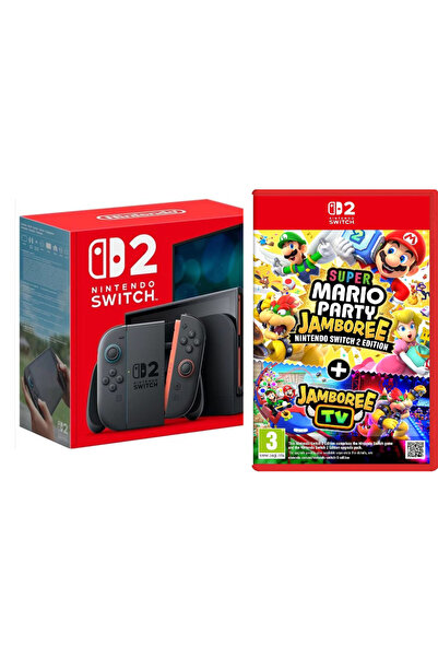 Nintendo Switch 2 + Ns2 Super Mario Jamboree & jamboree TV Oyun ( İthalatçı G...