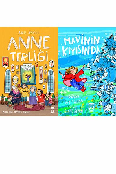 Timaş Çocuk Anne Terliği (Anıl Basılı) ve Mavinin Kıyısında