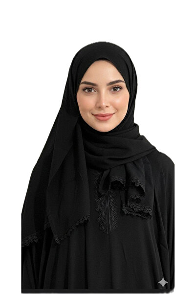 ARMİZA Pmuklu Lace Piece Prayer and Umrah Robe
