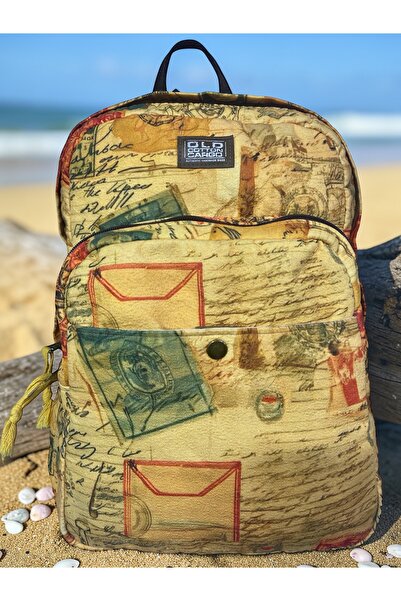 Old Cotton Quality Vintage Casual Design Daily Outing Sports Backpack Matanza...