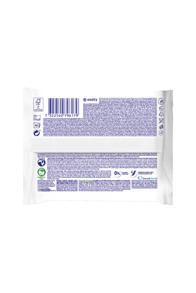 Zewa Pachet Economic Hârtie Igienică Umedă Almond Milk – 8 x 42 bucăți (336 șervețele)