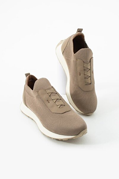 ShoeMaker Beige Men's Lightweight - Comfortable New Summer Knitwear Shoes