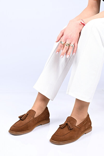 Bestello fără șireturi cu ciucuri Jurdan Taban piele naturală loafers 332-261...