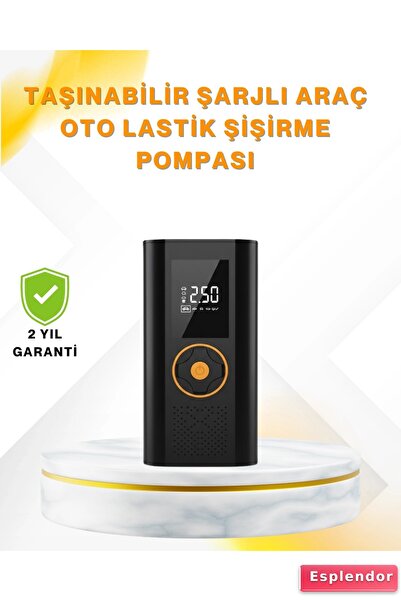 Generic Brand Compresor de aer portabil cu afișaj digital, performanță putern...