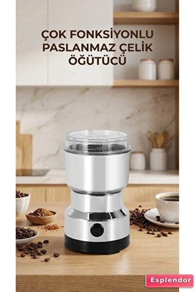 esplendor Kahve ve Baharat Öğütücü Ayarlanabilir Öğütme Kapasiteli