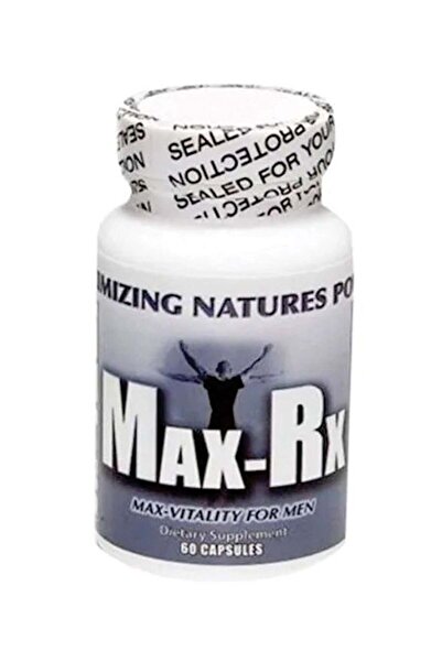 DMP Dietary Supplement كبسولات ماكس-آر إكس ماكس فيتاليتي للرجال، 60 كبسولة